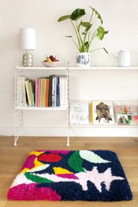 livre loisirs créatifs tissages et tapisseries poétiques par chaumière oiseau tutoriel tapis point noué